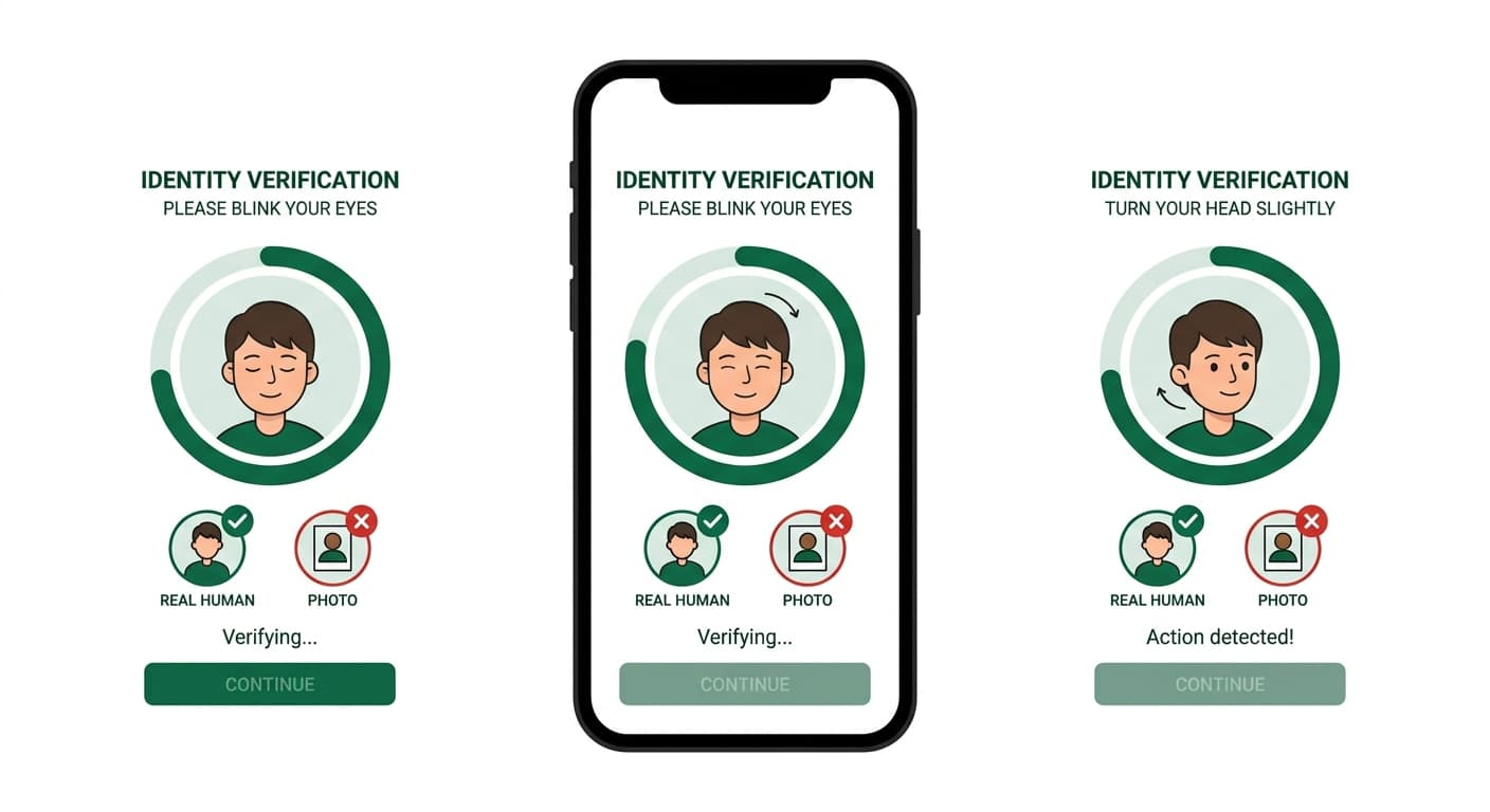 Real-time liveness detection and anti-spoofing API